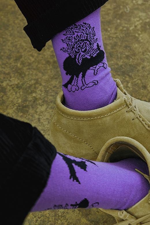 TIGHT BOOTH PRODUCTION ×WHIMSY SOCKS YATAGARASU SOCKS