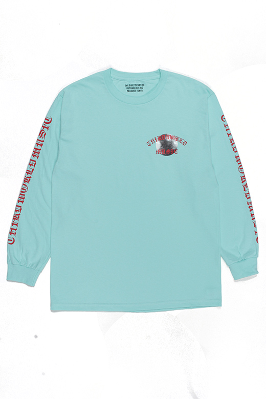 CREW NECK LONG SLEEVE T-SHIRT ( TYPE-1 )