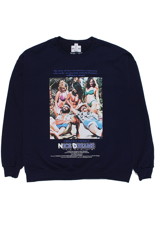 NICE DREAMS / CREW NECK SWEAT SHIRT ( TYPE-4 )