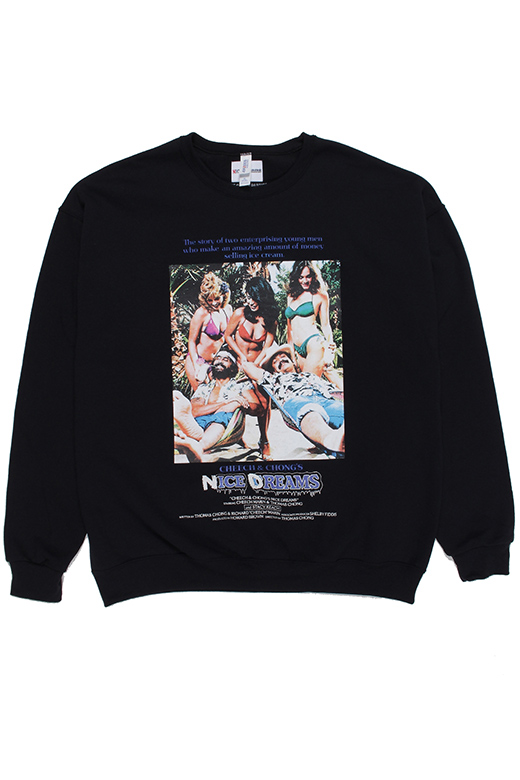 NICE DREAMS / CREW NECK SWEAT SHIRT ( TYPE-4 )