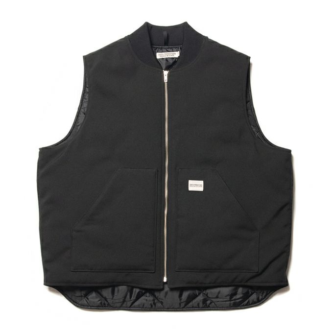 COOTIE PRODUCTIONS POLYESTER OX PADDED WORK VEST | LOCKSTOCK/STLIKE