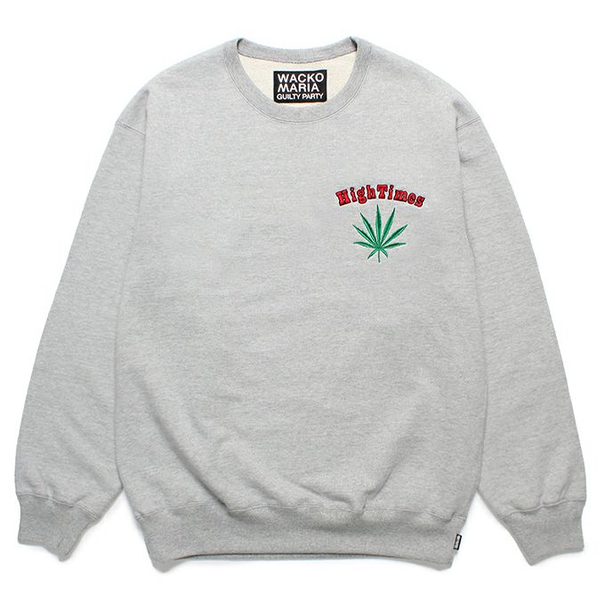 WACKO MARIA HIGH TIMES / HEAVY WEIGHT CREW NECK SWEAT SHIRT ( TYPE